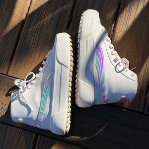 PUMA KAIA mid Leather high top sneaker - women’s